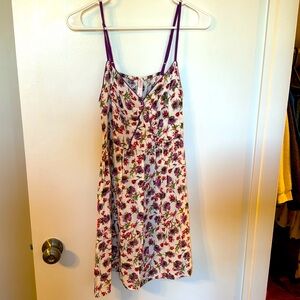 Xhilaration spaghetti strap Floral Dress Size M with pockets